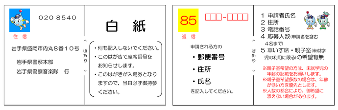 往復はがき